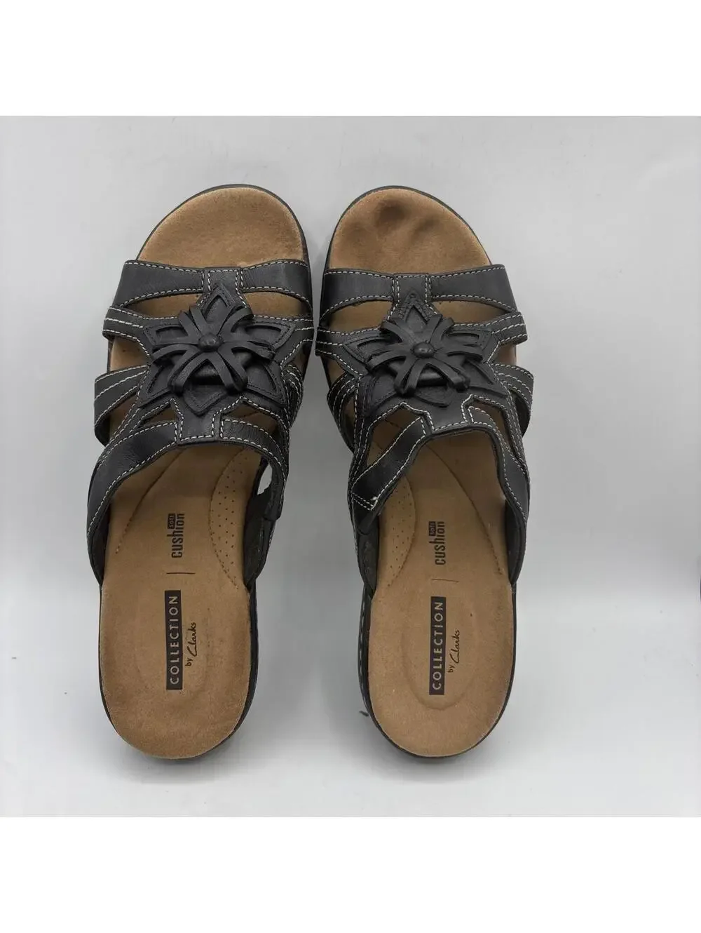 Clarks Delana Venna Comfort Sandals Cut Out Detail Women’s Size 7